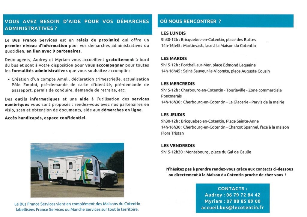 description des Bus France service