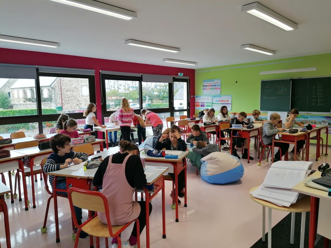 classe de CM vers un aménagement flexible